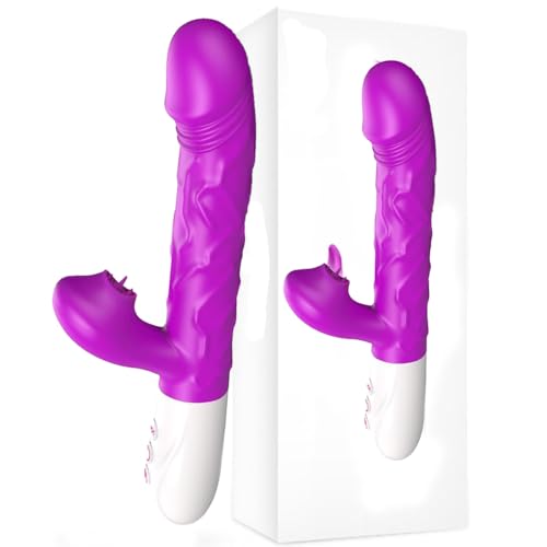 Adult Tool for Women 8 inch Electric Silicone Extendable Suker Toy Soft Waterproof Classic Wand for Women Thrusting Stimulation with Strech Function and 7 Powerful Modes Intelligent Heating