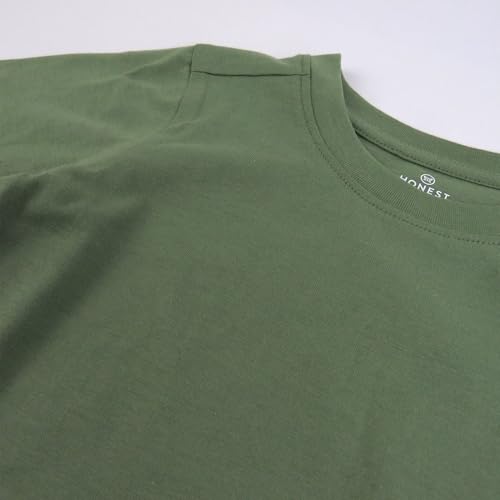 HonestBaby 5-Pack Long Sleeve T Shirts 100% Organic Cotton for Toddler, Little Kids Boys, Girls4