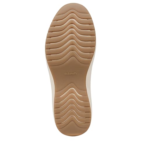 Dr. Scholl's Men's Feel Great Plantar Fasciitis Sneaker Dark Tan Leather 9 M4