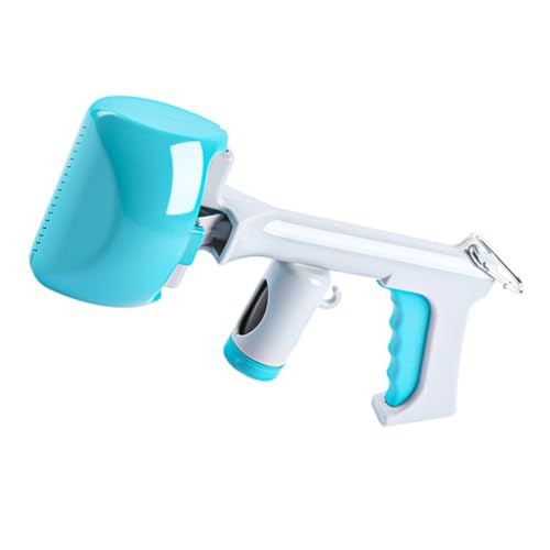 Totority Portable Pet Pooper Scooper with Long Handle Lightweight Plastic Poo Pickup Tool for Dogs and Outdoor Cleaning Opening Waste Picker for Easy Mess Removal