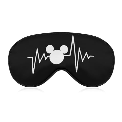 ミッキー アイマスク 睡眠アイマスク 目隠し 睡眠用 安眠グッズ 遮光 軽量 通気性 寝る時マス ク昼寝/仮眠/旅行に最適