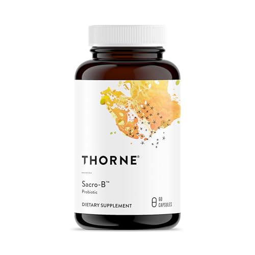 THORNE Sacro-B Probiotic Capsules – Gut Health & Immune Support (60)
