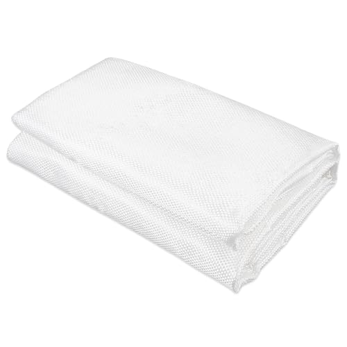 Tessuto Fibra di Vetro, 160 g/m² Tessuto in Fibra di Vetro, Appositamente Progettato Per Resine Epossidiche, per Barca, Aereo RC, Auto, Tavola da Surf, Vasca Piscina Riparazione (100cm x 100cm)
