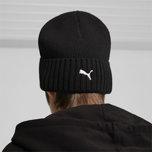 Paloma Classic Knit Cap ブラック iK8554 | Premium Diagonal Weave Knit Cap with Cuff | Capamerica