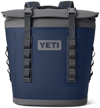 Hopper M12 Backpack Soft Sided Cooler with MagShield Access, Navy