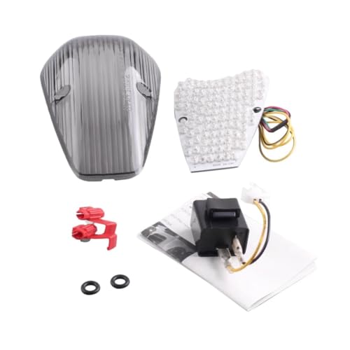 Feu arrière LED pour moto avec clignotant intégré pour remplacer le bloc d'origine VTX