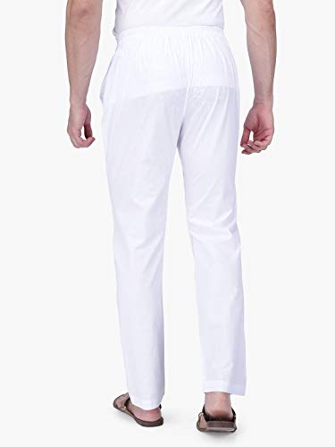 Image of Rajubhai Hargovindas Men's Cotton Solid Pyjama Bottom Pack of 2