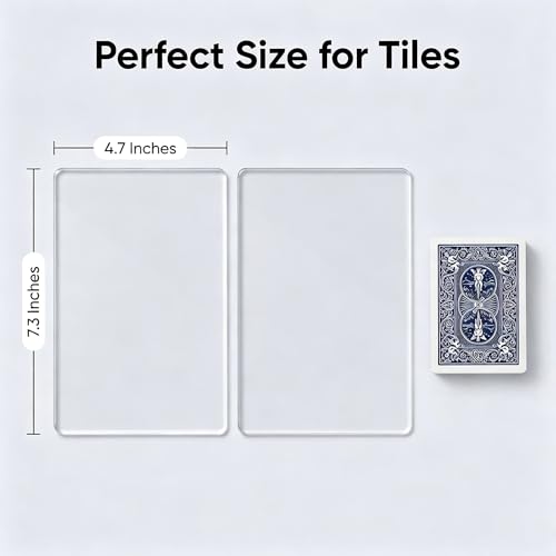 4 Pack Mahjong Shuffler Cards, Accesorio para Juego miniatura 2