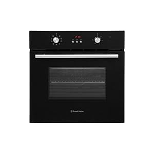 Russell Hobbs 65L, 60cm Wide, Built In, Multifunctional Electric Fan Oven, Black, RHEO6501B