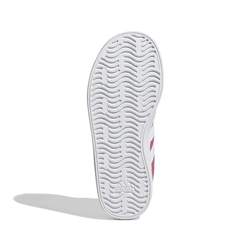 Image of adidas Kids' VL Court 3.0 Elastic Lace & Strap Shoe