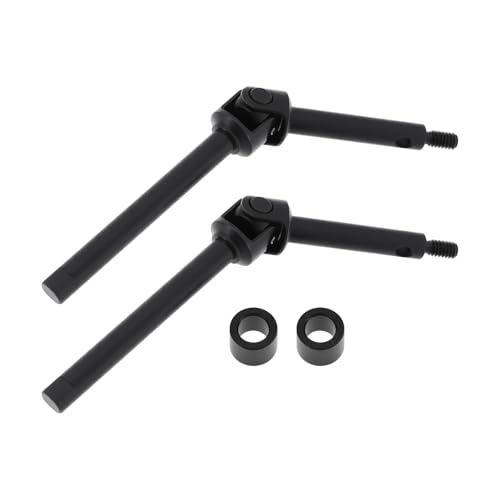 Briny River 1 Set Di Sterzo CVD Per Assale Anteriore In Acciaio Al Carbonio RC Giunto Universale Esteso Accessori Compatibili Con Axial Scx24 1/24