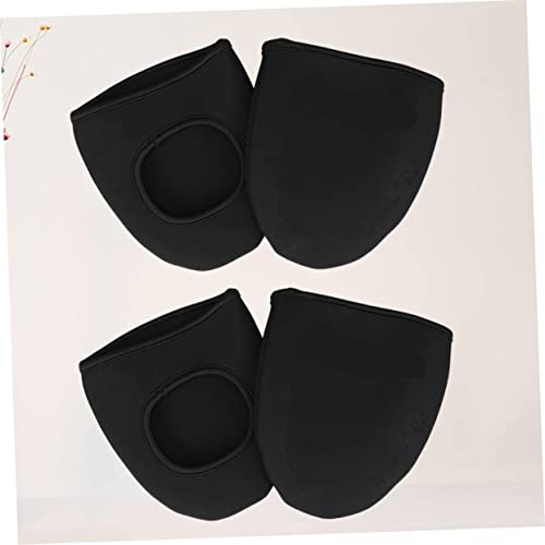 2 pares de cubrezapatos para bicicleta con soporte para teléfono, calentadores de gel, cubre zapatos para ciclismo de ruta, cubrezapatos para pedales y asiento, cubrezapatos exteriores para bicicleta con luces delanteras y traseras recargables miniatura 5