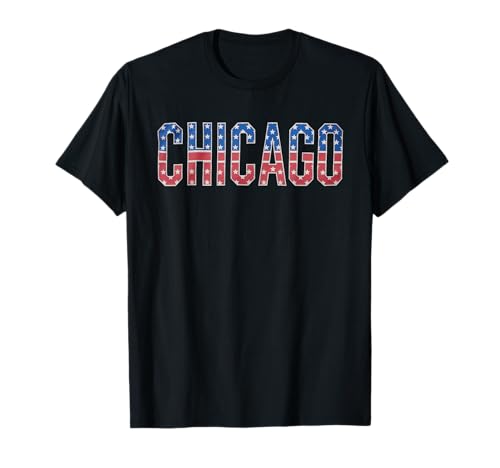 Chicago Tshirt Men Women CG Illinois Il Vintage Rétro T-Shirt