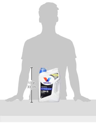 Aceite para motor Valvoline Daily Protection 20W-50 5 QT miniatura 5