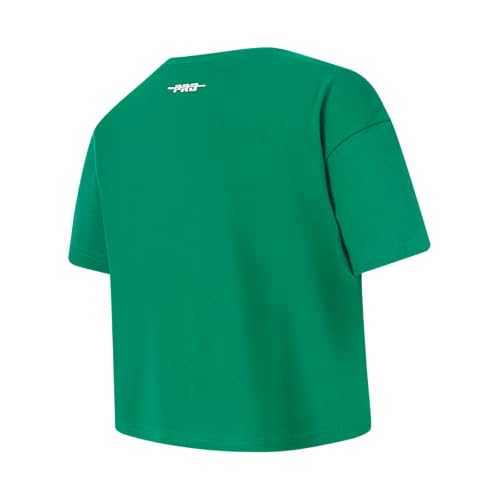 Pro Standard Big Girls NBA Boston Celtics Retro Classics Short Sleeve Boxy Tee Kelly Green L by Pro Standard - Used condition - Image 4