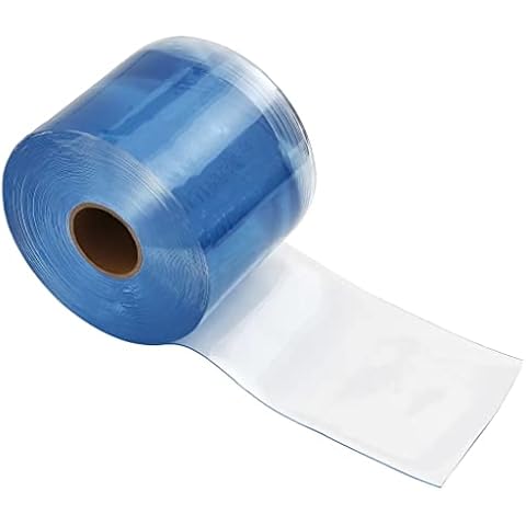 vidaXL Rollo de Cortina de Tiras PVC 2mm x 200mm Cover