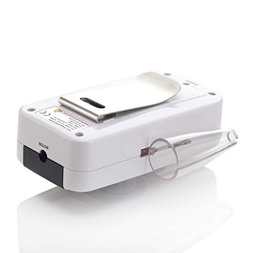 Miss Sweet RPM35000 Professional Rechargeable Portable Nail Drill Acrylic Nail Machine Electric Nail File for Acrylic (White)