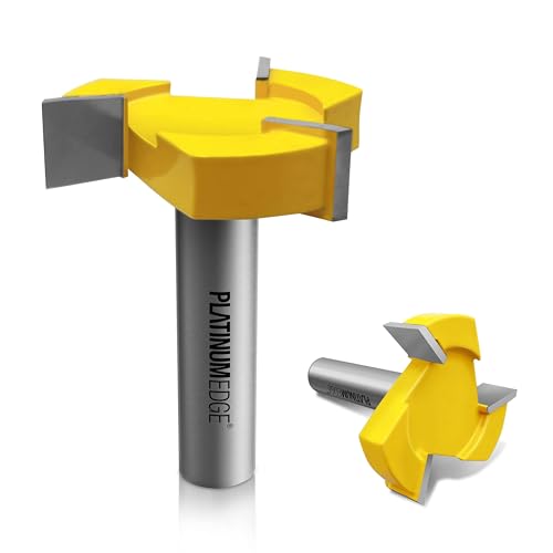 PLATINUMEDGE Spoilboard Surfacing Router Bit, 1/2-Inch Shank...
