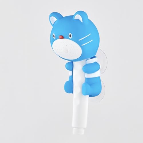 Pommeau de douche mignon pour enfant avec ventouse Support de douche pour enfants Pulvérisateur de bain Buses de douche pour bébé Accessoires de salle de...