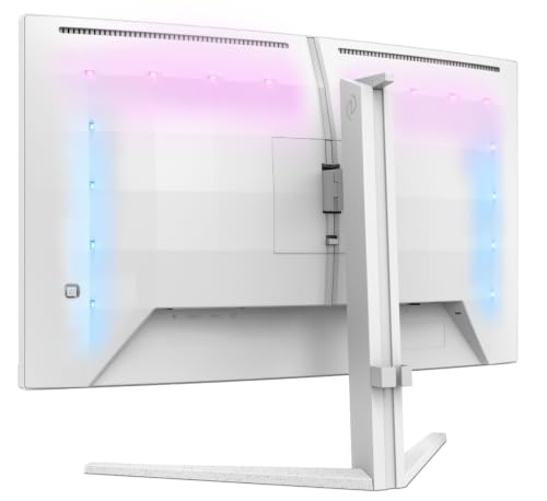 PHILIPS Evnia 27M2C5501-27 Zoll Quad HD Curved Gaming Monitor, 180 Hz, 1 ms, FreeSync Premium, HDR10, Ambiglow (2560x1440, 2X HDMI 2.0… – Ansicht 3