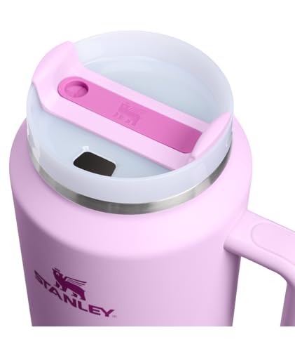 Image of STANLEY Quencher H2.0 Tumbler with Handle and Straw 64 oz | Flowstate 3-Position Lid | Cup Holder Compatible for Travel | Insulated Stainless Steel Cup | BPA-Free | Soft Orchid