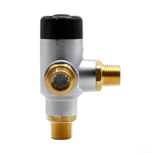 Válvula mezcladora termostática de latón para calentadores de agua RV con regulación precisa de la temperatura y resistente al óxido para el hogar