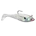 Sea Striker SSWMSHD3-09 Got-Cha 3" Rigged Shad 5 Pack Pearl