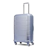 American Tourister Stratum 2.0 Expandable Hardside Luggage with Spinner Wheels, 24' SPINNER, Slate Blue