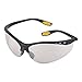 Dewalt DPG58-1C Reinforcer Clear Lens High Performance Protective Safety Glasses with Rubber Temples