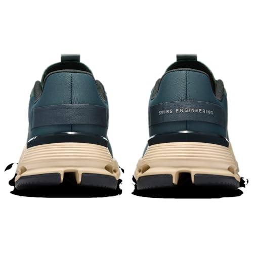 On Cloudnova TT - Men's Casual Running Shoes(Green/White)3