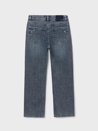 Mayoral Wide fit Denim Pants for Boys Dirty Blue2