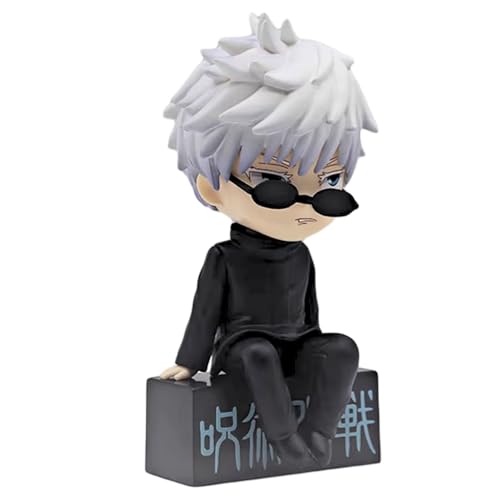 Image of FUNFOB Jujutsu Kisen Megumi Fushiguro Action Figure Height -10 Collectible PVC Multicolour | Small Megumi with Goggle On Box