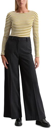 Marc OߴPolo Damen Langarmshirt aus Bio-Baumwolle mit U-Boot-Ausschnitt – Ansicht 5