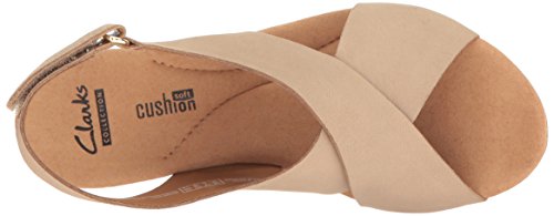 clarks women's annadel eirwyn wedge sandal black