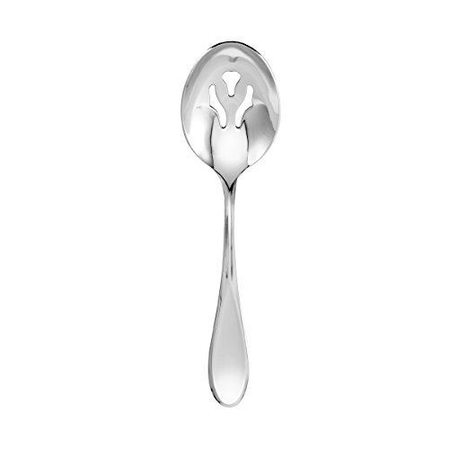 Mikasa 5080632 Bravo Stainless Steel Large Slotted Serving Spoon