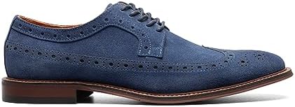 STACY ADAMS Men's, Marligan Wingtip Oxford Navy | Image 1