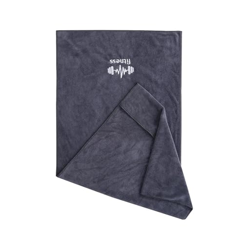 Txmyxgs Serviette De Fitness,Serviette De Sport, De Refroidissement Instantané, De Sport en Microfibre pour La Peau pour Yoga, Entraînement (Grey)