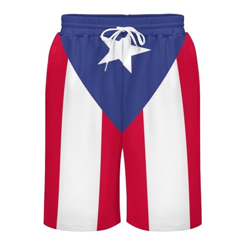 Fattyeery Men's Swim Trunk Saint Vincent and The Grenadines Flag Soft Short Sweatpants for Swimwear Bathing Suits Swim Shorts4