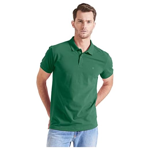 Camisa Polo Forum Masculino Verde Organic P