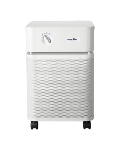 Austin Air HealthMate Plus Air Purifier - Advanced 4- Stage Filtration Air Purifiers For Home with Activated Carbon & Zeolite - Ideal as Air Purifiers for Bedroom or any Large room, Model B450