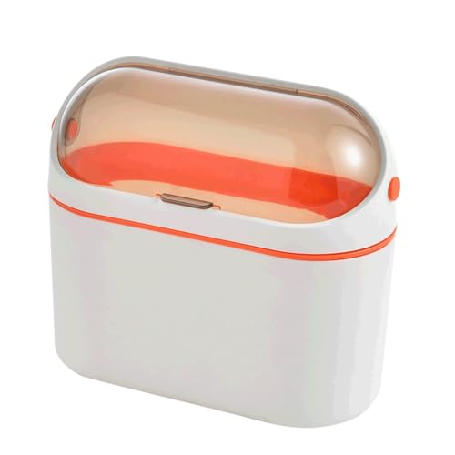 Poubelle de salle de bain à poussoir 19cm type D pour espace étroit