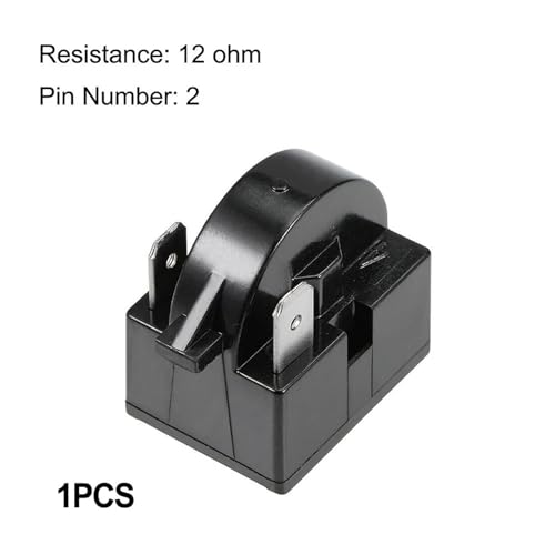 Relé de 3 pines 12 ohm con protector de sobrecarga para compresor de aire acondicionado y nevera 3
