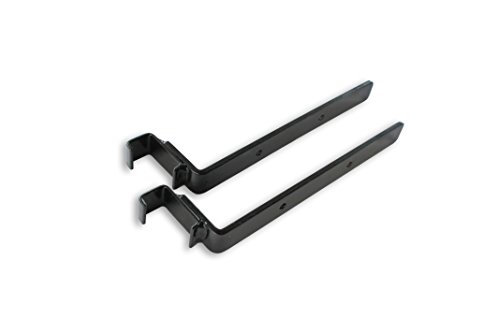 Hold It Mate Railing Shelf Kit (16) for Vertical Spindled Railings - Small Space Ledge Kit, Beverage Holder, Grill Side Table, Deck Work Table