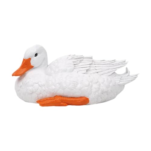Canard de jardin résistant aux intempéries décoration résine