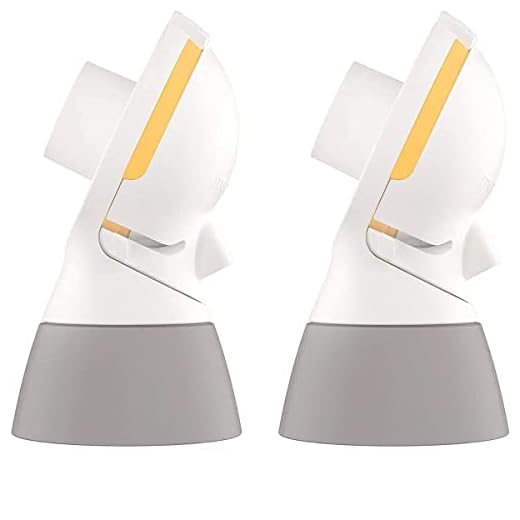 Conector Swing Flex E Swing Maxi Flex - 2 unidades, Medela, Amarelo, Medela, Branco