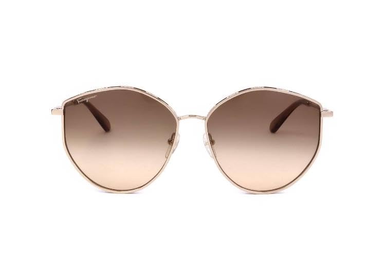 Sunglasses FERRAGAMO SF 264 S 796 Gold-caramel2