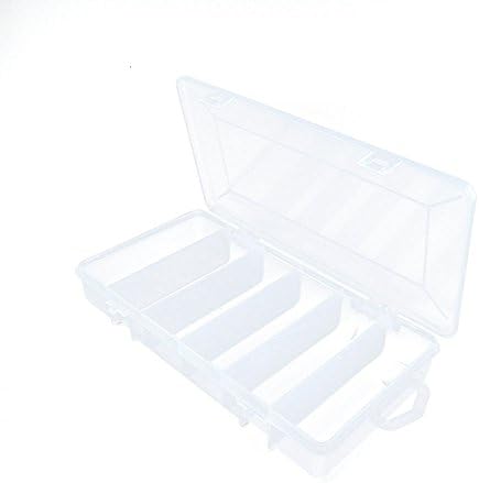 30 PCS Arts Crafts Sewing Organization Storage Transport Boxes Organizers Clear Beads Tackle Box Case 281TD