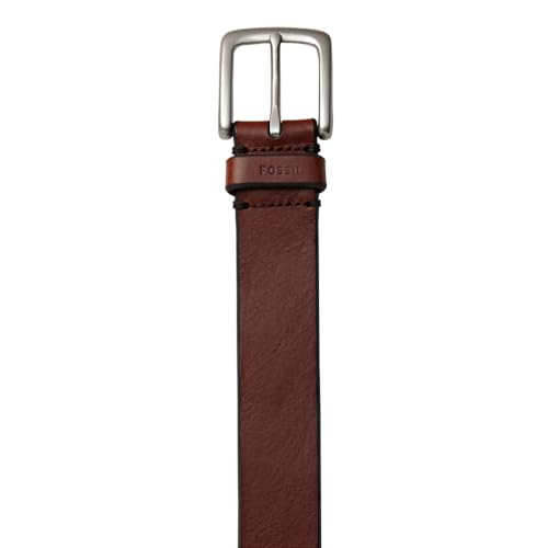 Fossil Men's Joe Belt, Brown, 34, bruin, 34 - Afbeelding 3