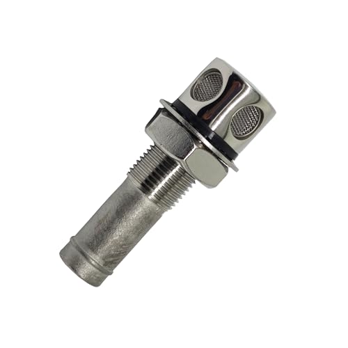 Évent de carburant pour bateau en inox 316 encastré