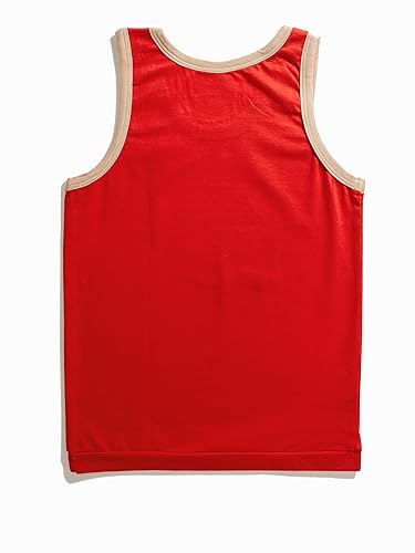 Image of Cotton Cute Print Boy's Vest, Regular Fit Multicolour, Breathable & Super Soft Fabric, (Pack of 2)